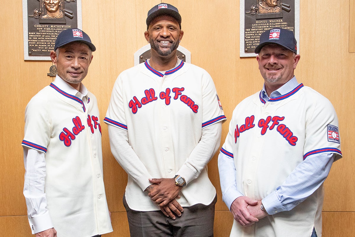 Ichiro, CC Sabathia and Billy Wagner in Plaque Gallery