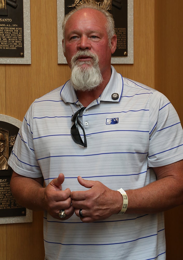 Ted Barrett in Plaque Gallery