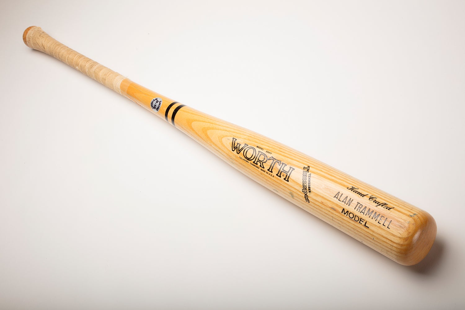 Alan Trammell 1984 World Series bat