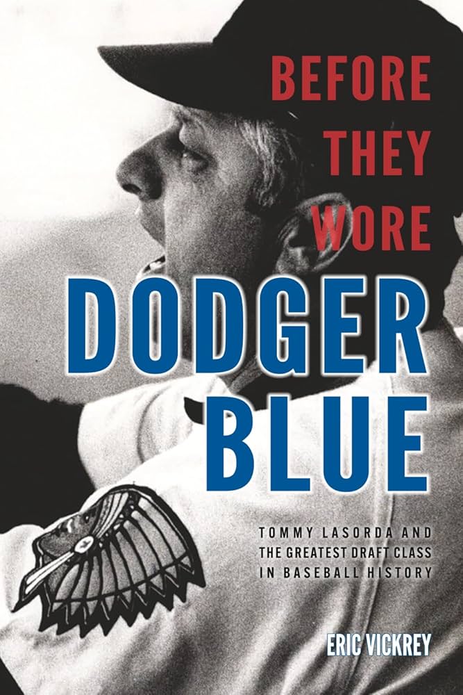 Book cover of Before They Wore Dodger Blue