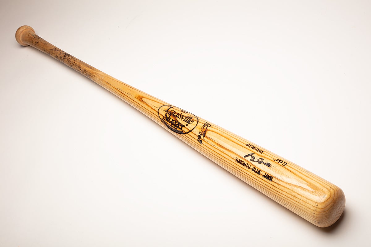 Joe Carter 1993 World Series bat