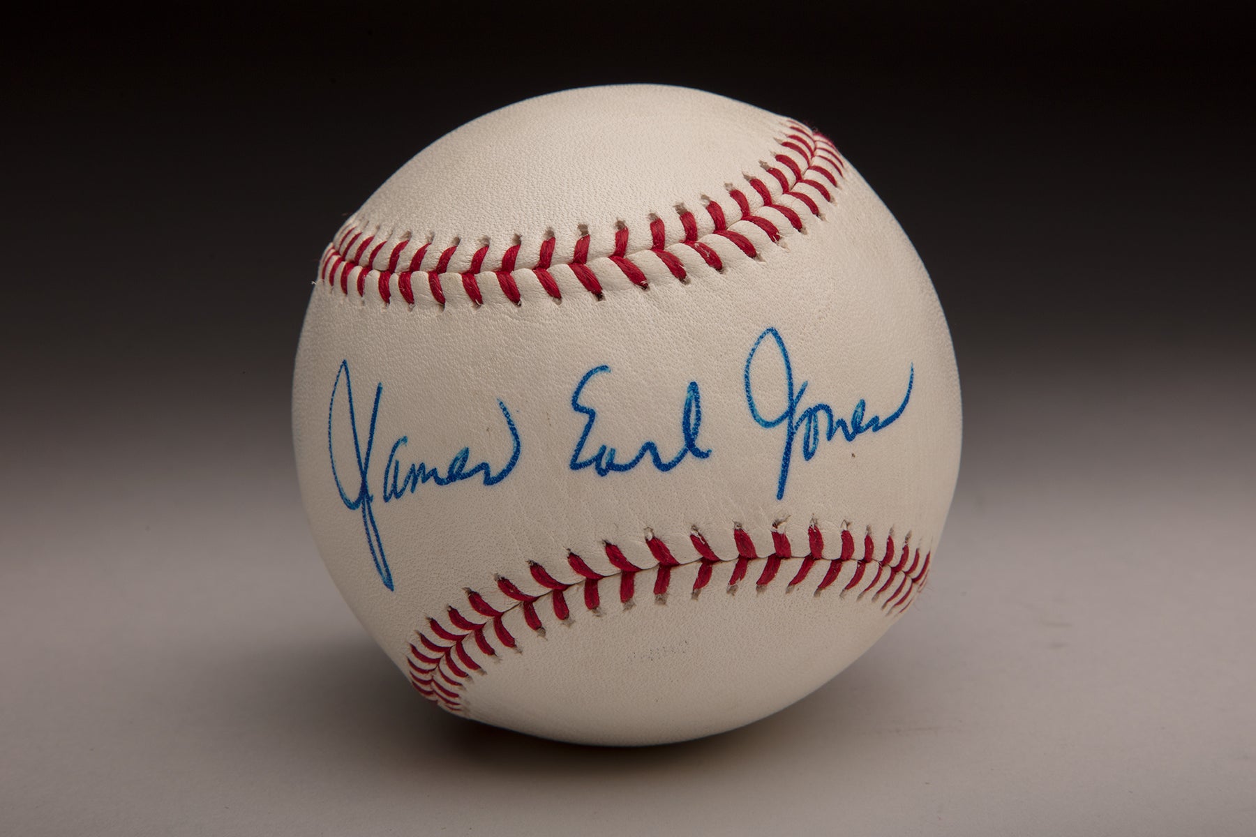 Baseball signed by James Earl Jones