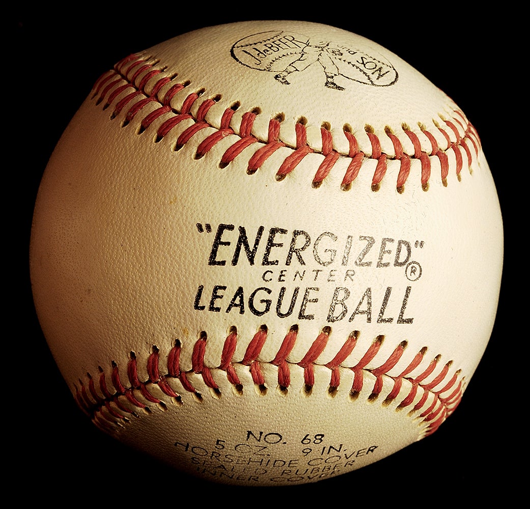1954 AAGPBL baseball