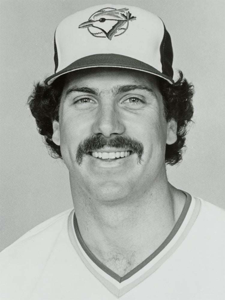 Head and shoulders portrait of Jim Gott in Blue Jays uniform