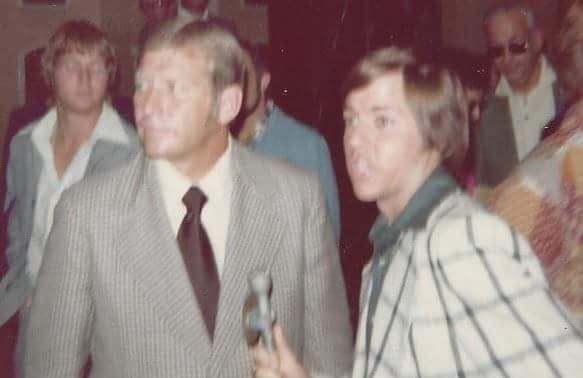 Mickey Mantle with Bob Costas