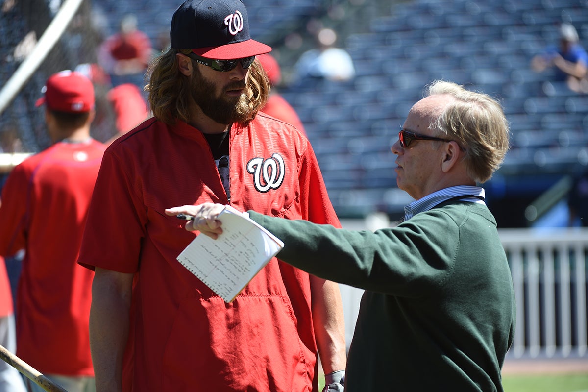 Thomas Boswell speaks with Jayson Werth