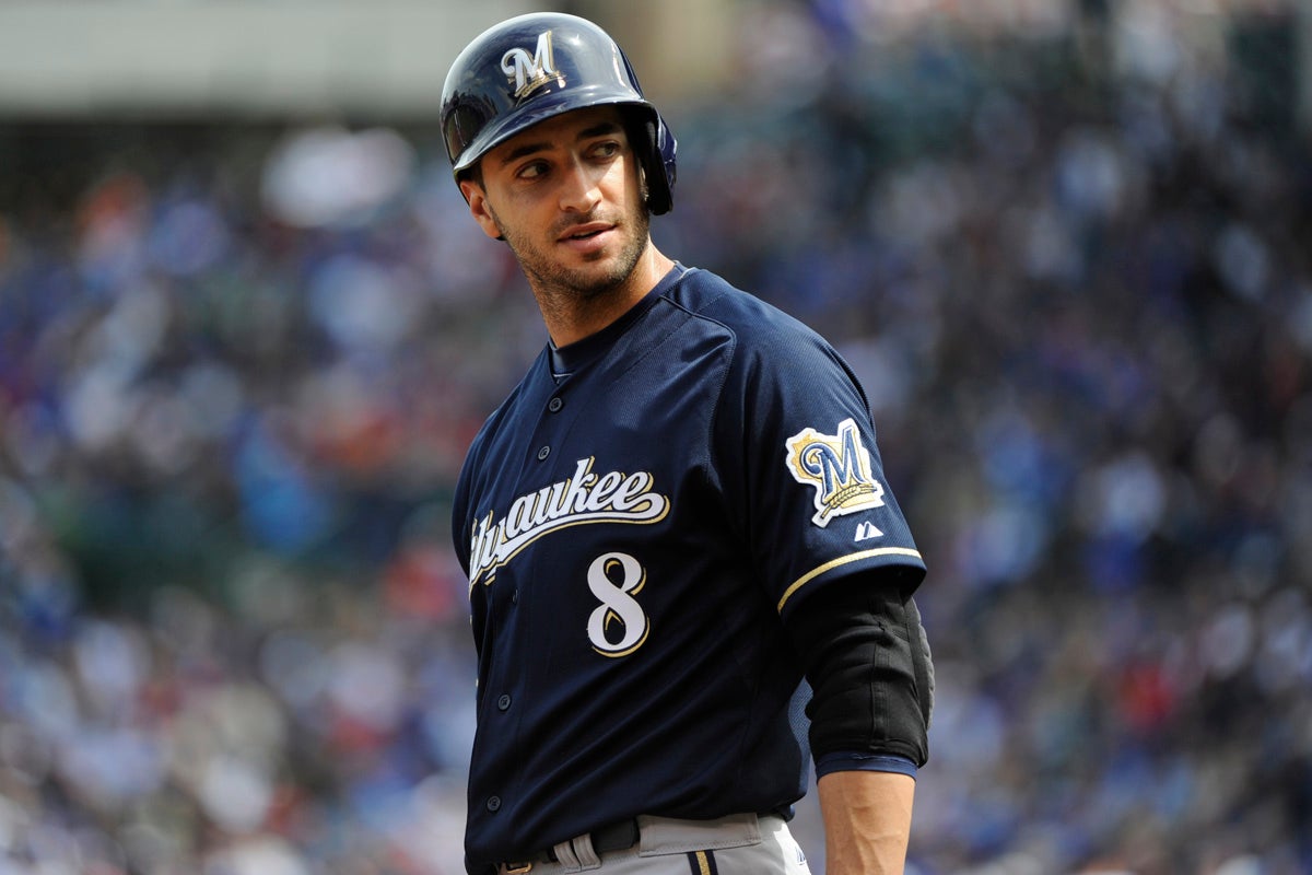 Ryan Braun in Brewers uniform