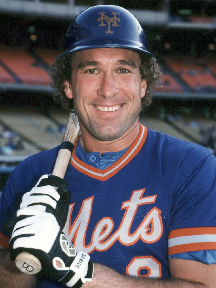 Head and shoulders portrait of Gary Carter