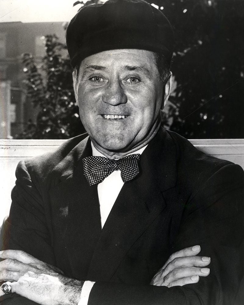 Jocko Conlan in suit and bowtie