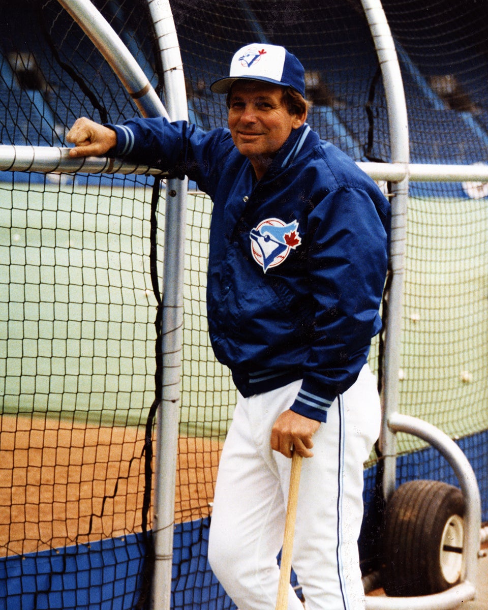 Bobby Cox in Blue Jays jacket