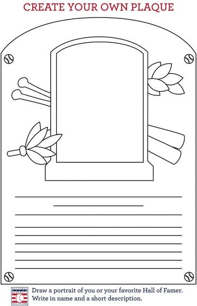 create your own plaque activity