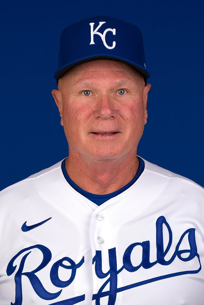 Portrait of Mark Davis in Royals uniform