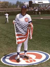 Rick Monday and the American flag