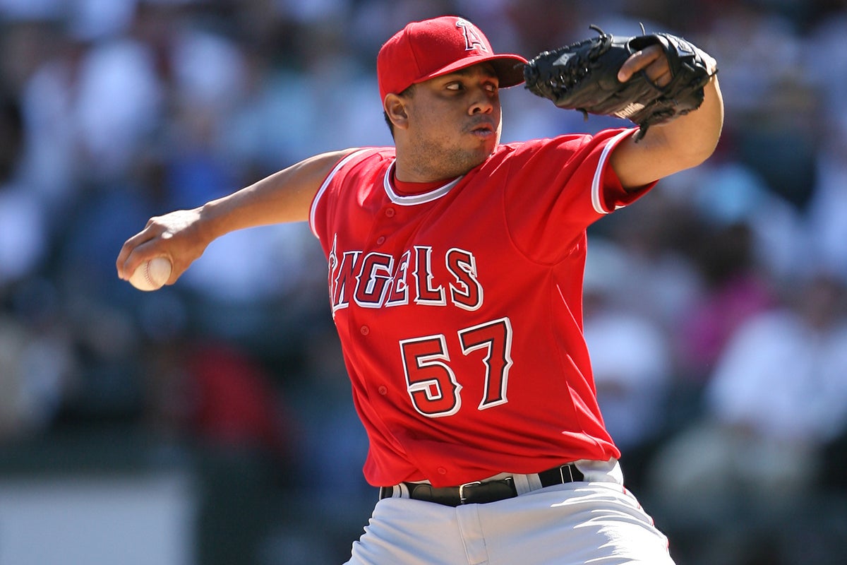 Francisco Rodríguez in Angels uniform