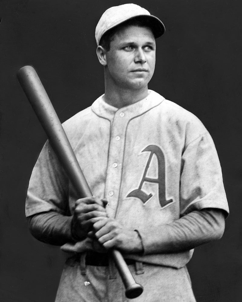 Portrait of Jimmie Foxx in Athletics uniform