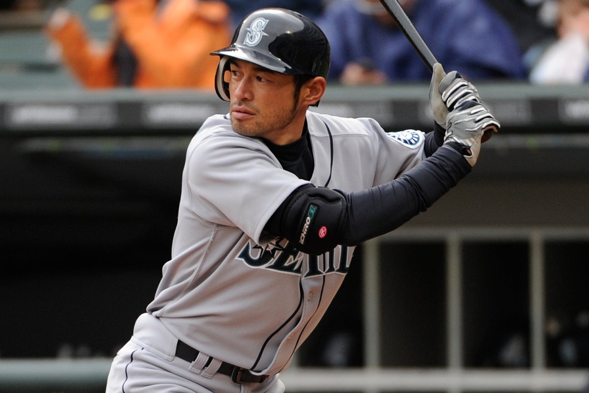 Ichiro Suzuki bats for Mariners