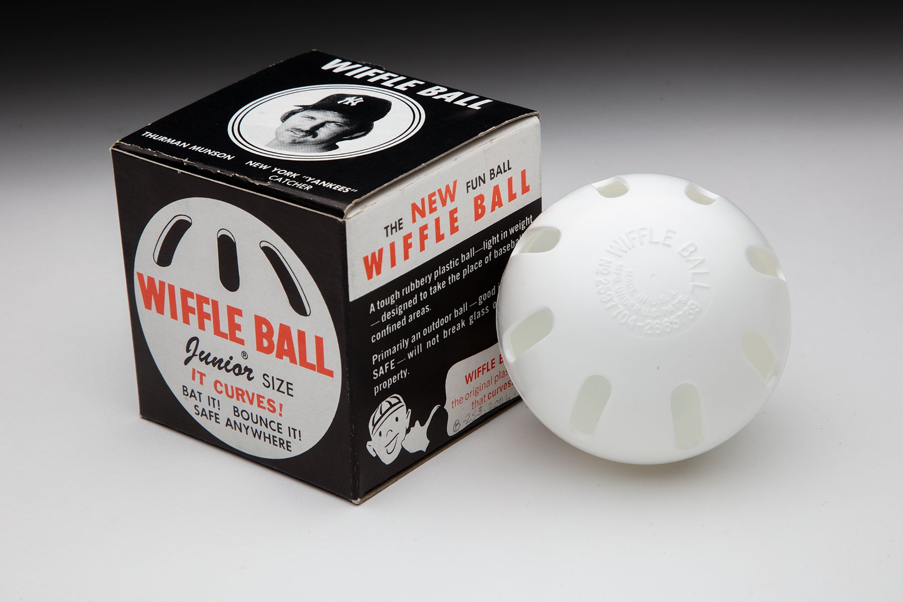 Wiffle ball and box