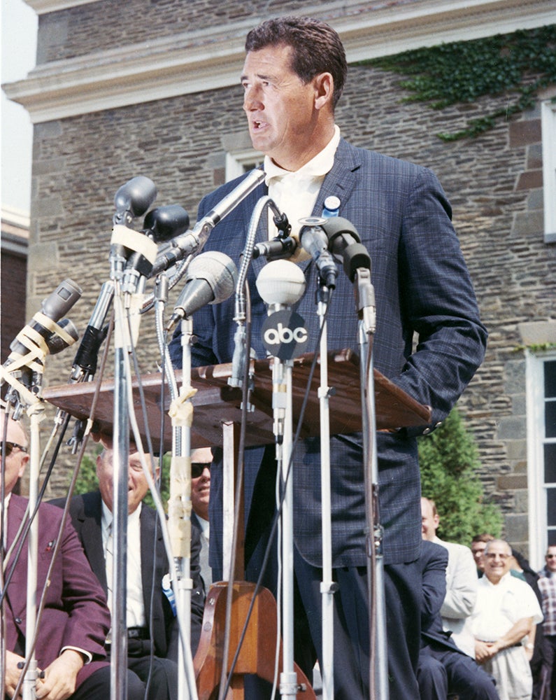 Ted Williams speaks at 1966 Induction Ceremony