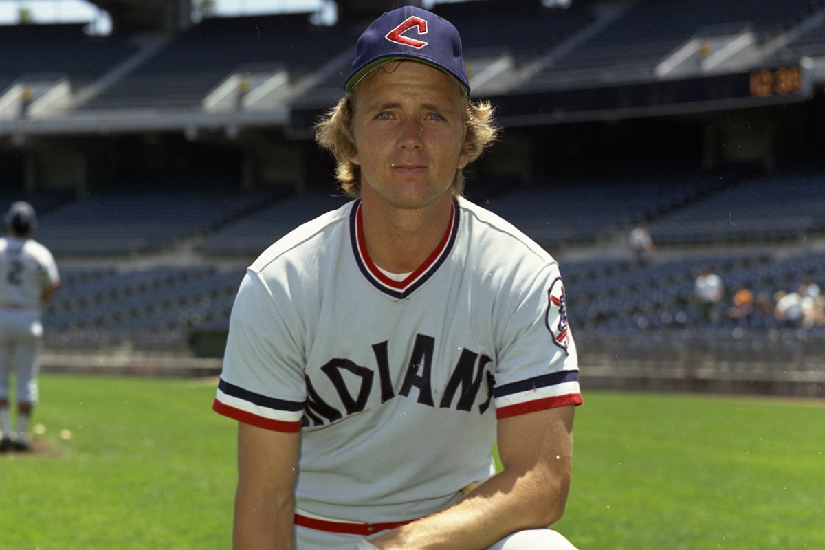 Alan Ashby in Indians uniform