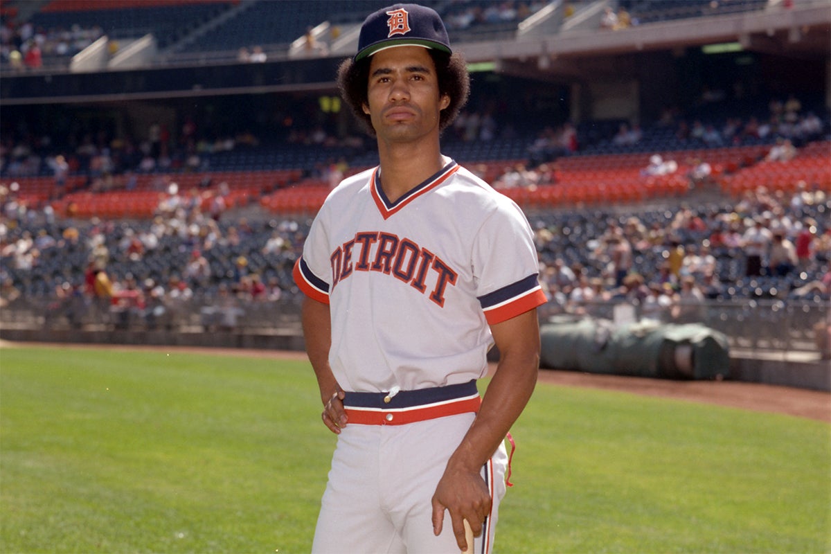 Jerry Manuel in Detroit uniform