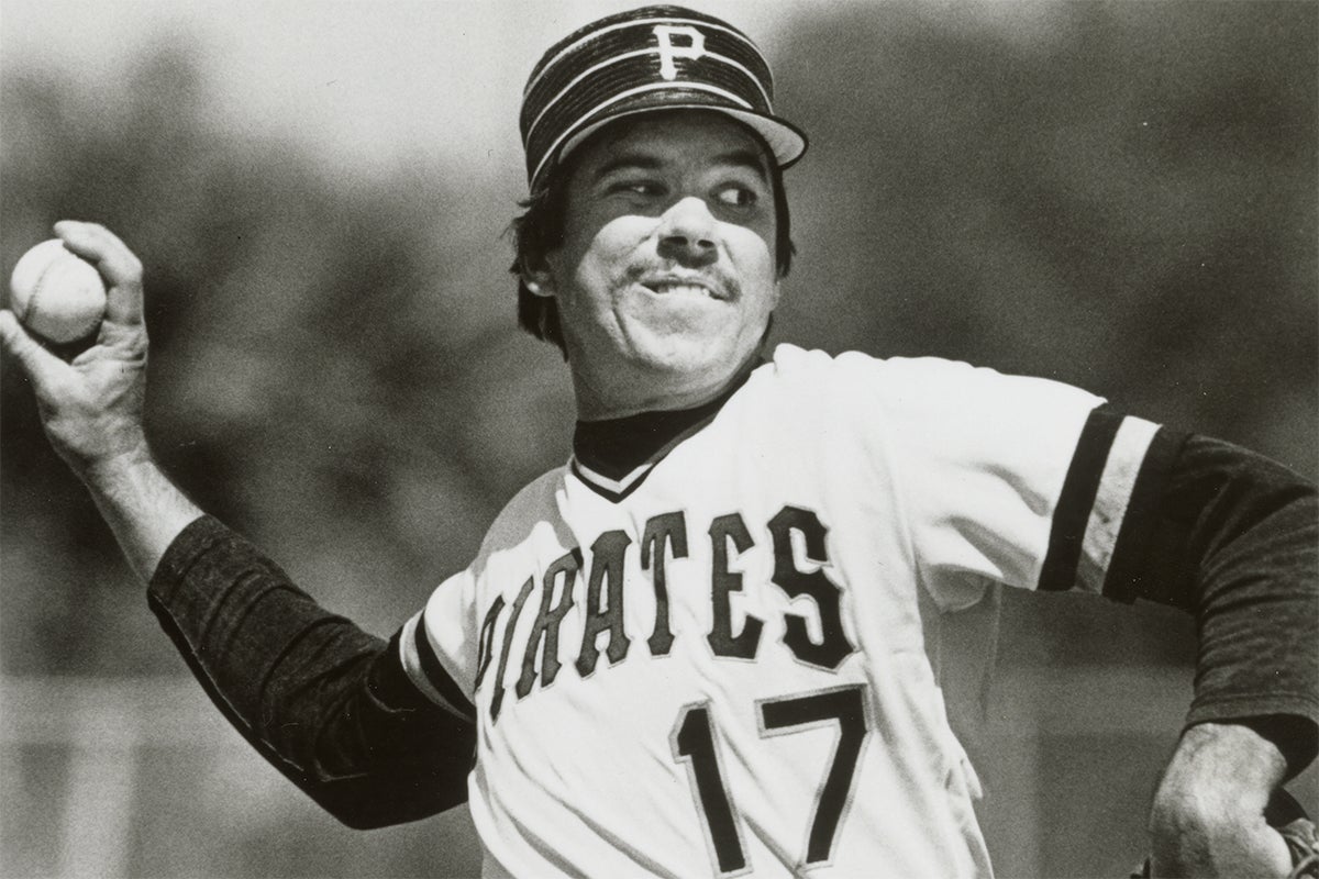 Bob Walk pitches for Pirates