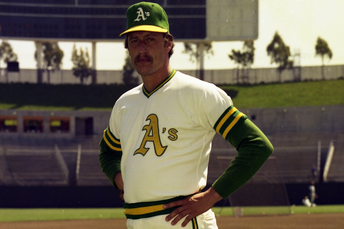 Ken Holtzman in Athletics uniform