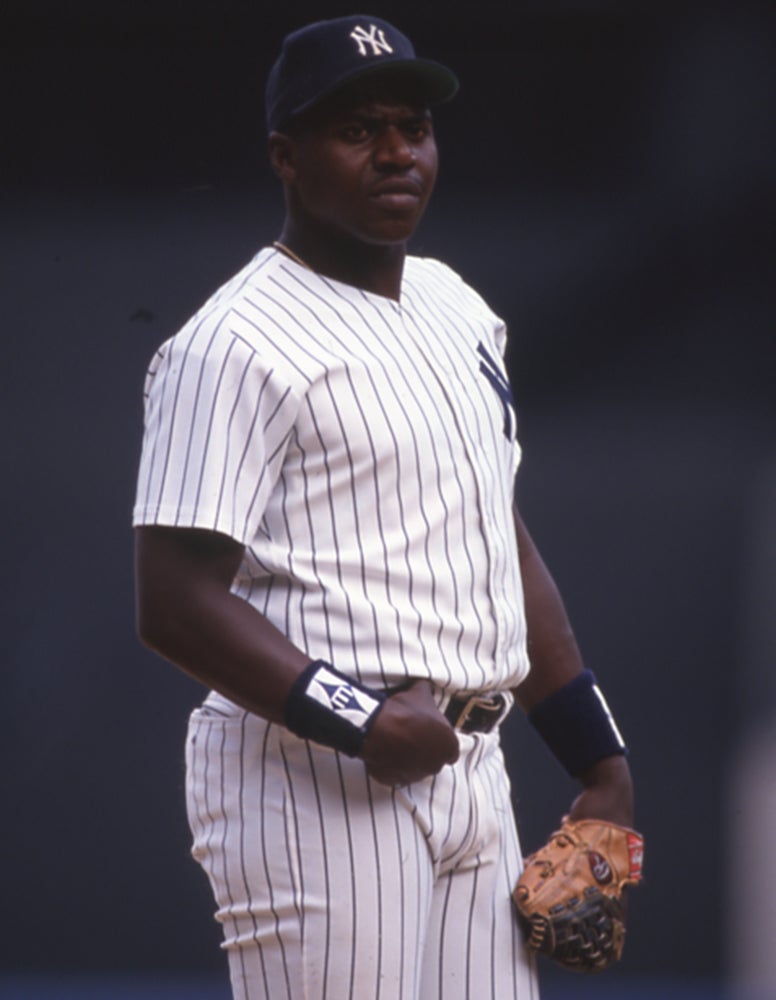 Charlie Hayes on defense for Yankees