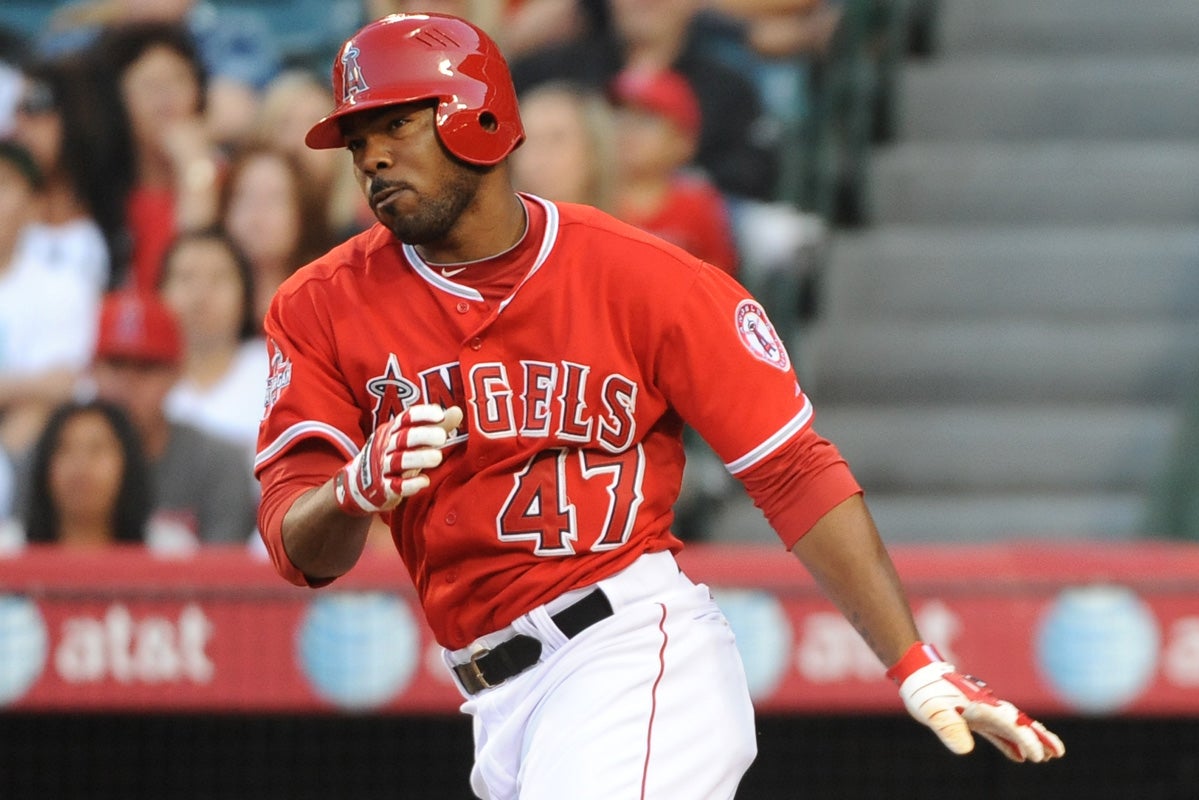 Howie Kendrick in Angels uniform