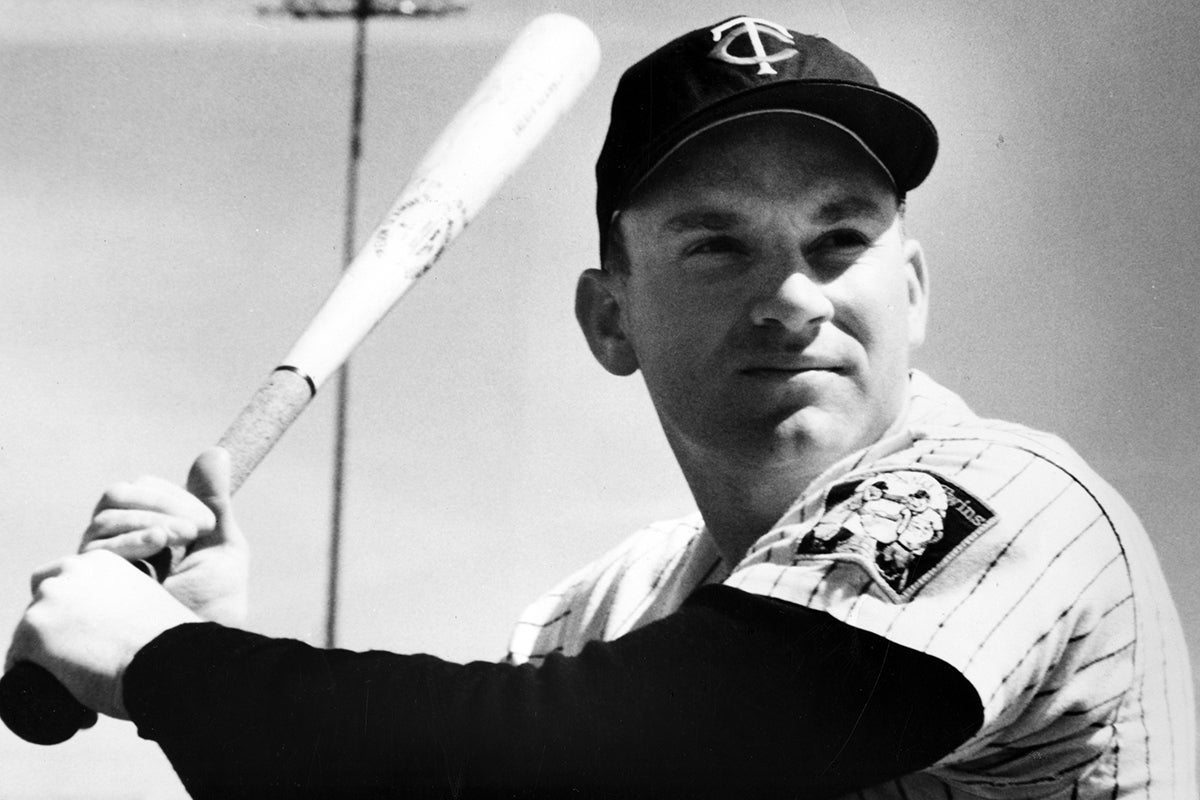 Batting portrait of Harmon Killebrew