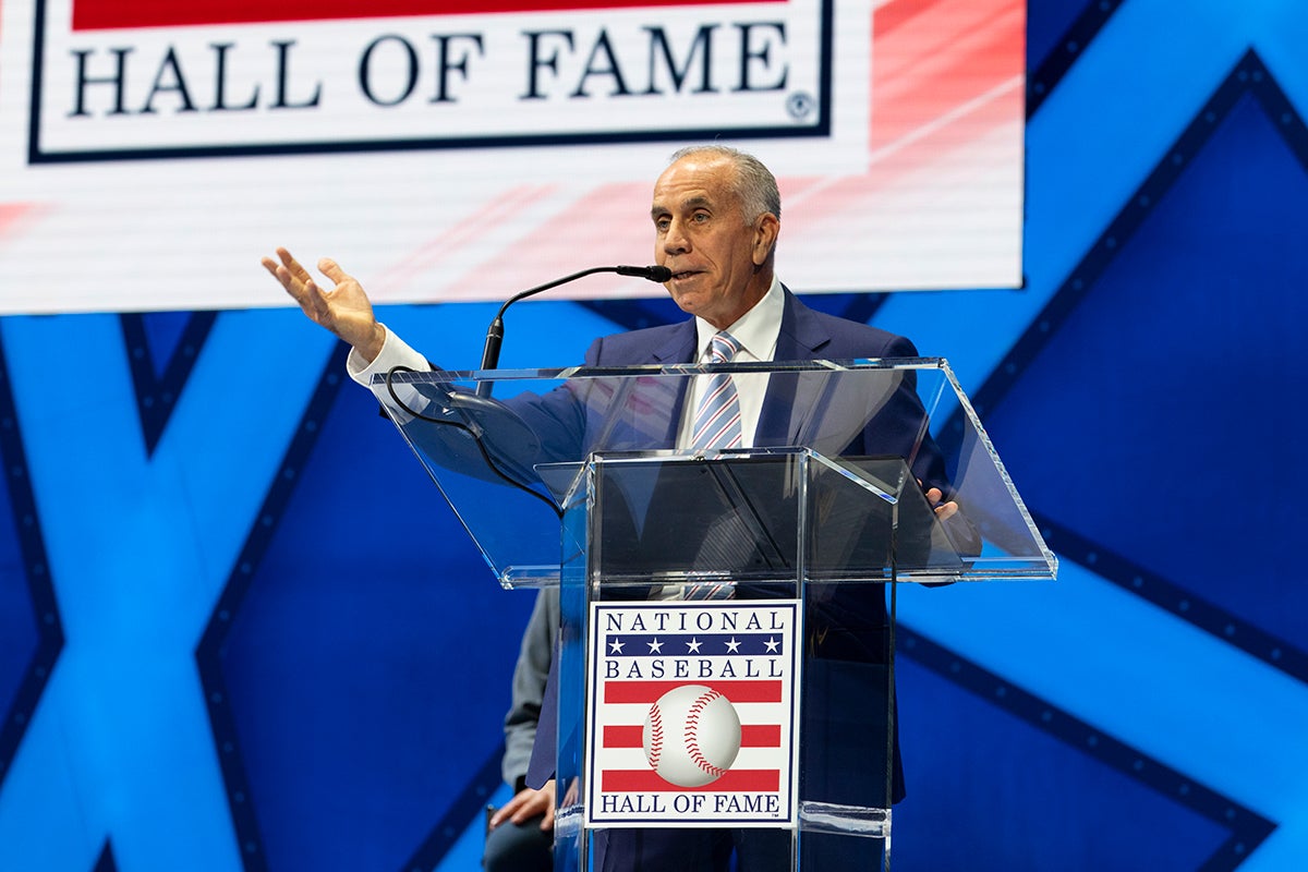 Tim Kurkjian speaks at 2022 Hall of Fame Awards Presentation