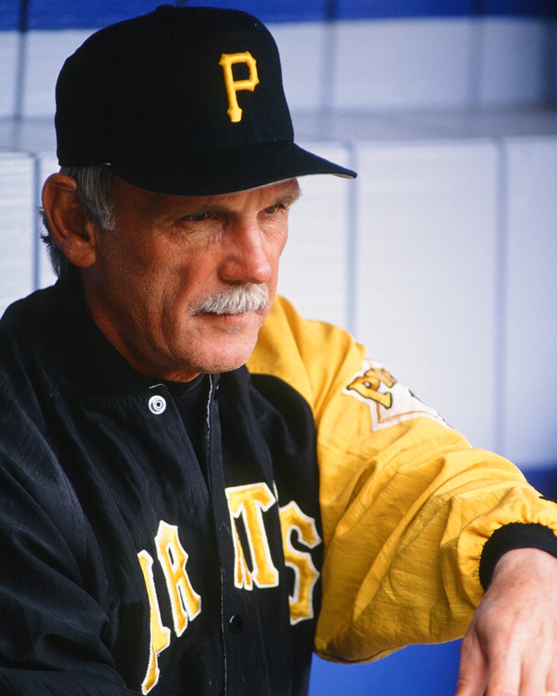 Jim Leyland in Pirates jacket