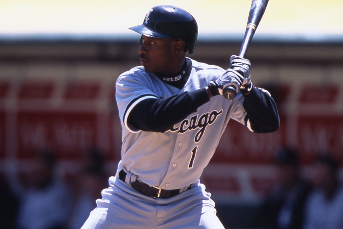 Kenny Lofton bats for Chicago