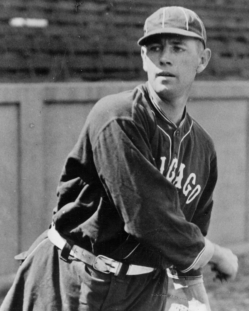 Ted Lyons pitches for Chicago