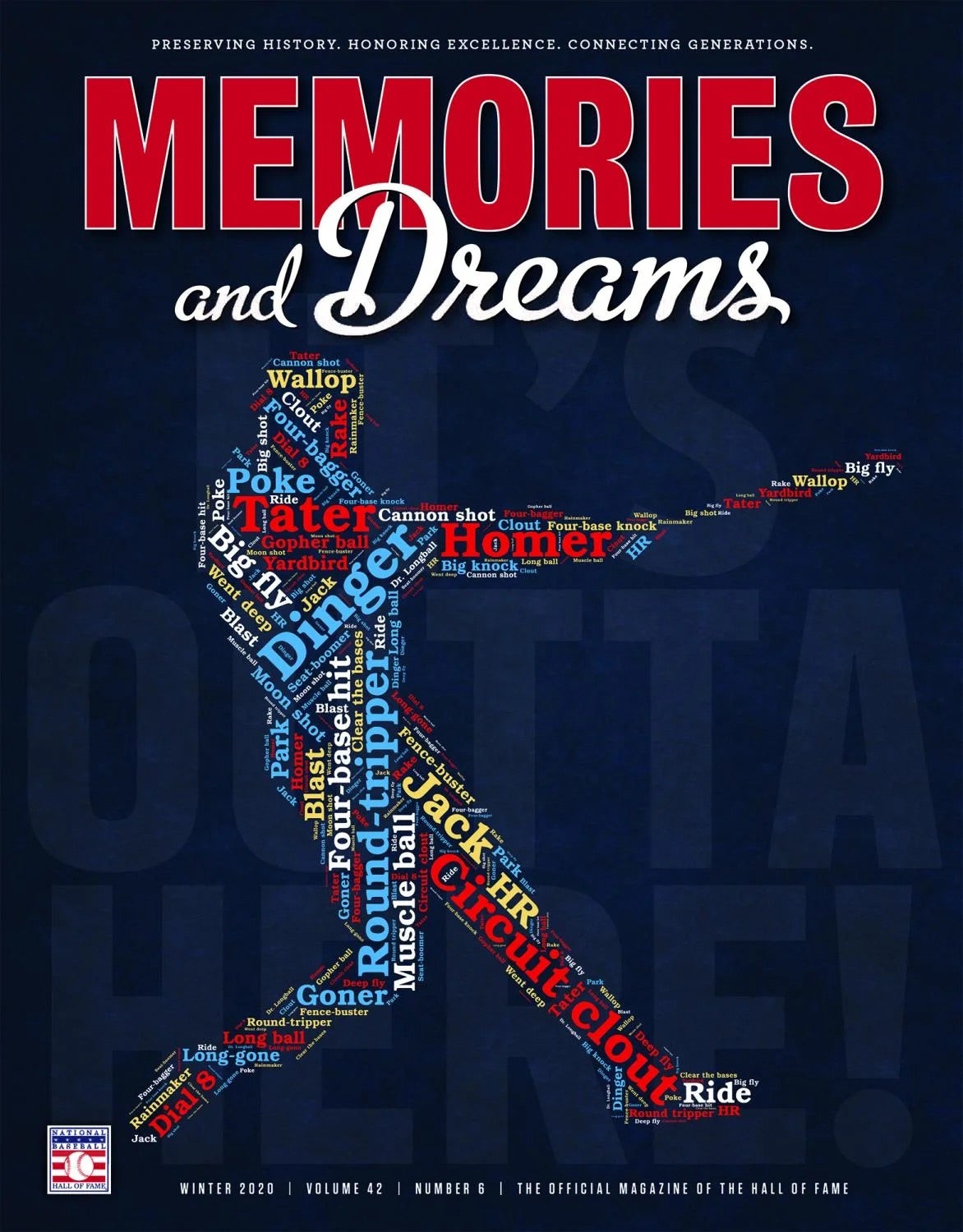 Winter 2020 cover of Memories and Dreams