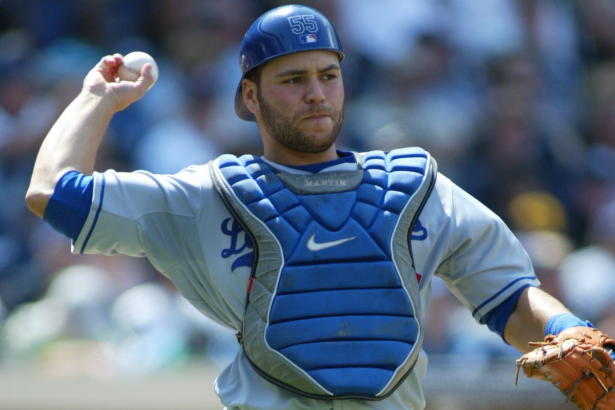 Russell Martin in Los Angeles uniform