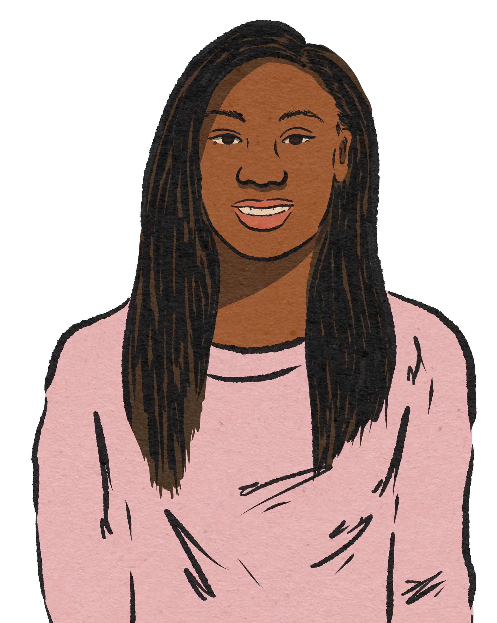 Illustration of Mo'ne Davis