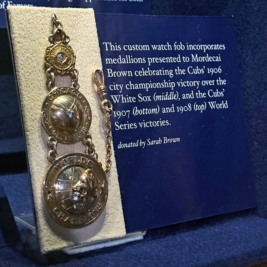 Mordecai Brown's Watch Fob