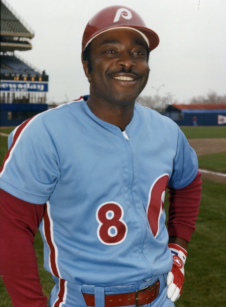 Joe Morgan in Phillies uniform