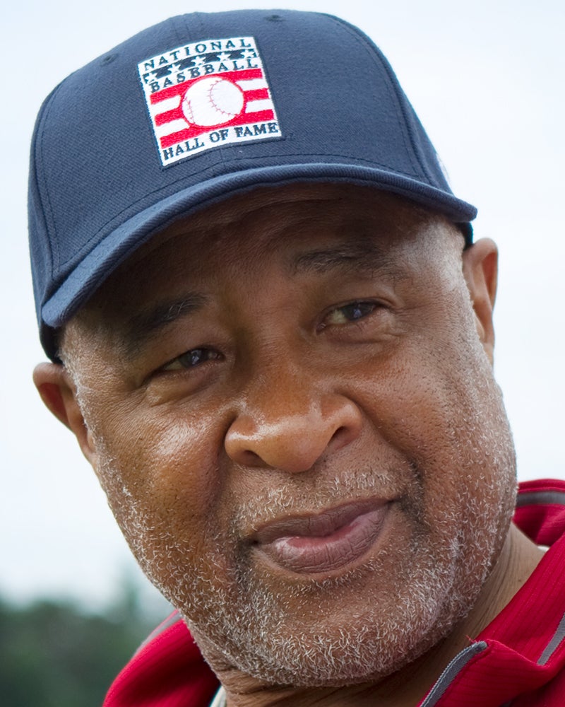 Head and shoulders portrait of Ozzie Smith