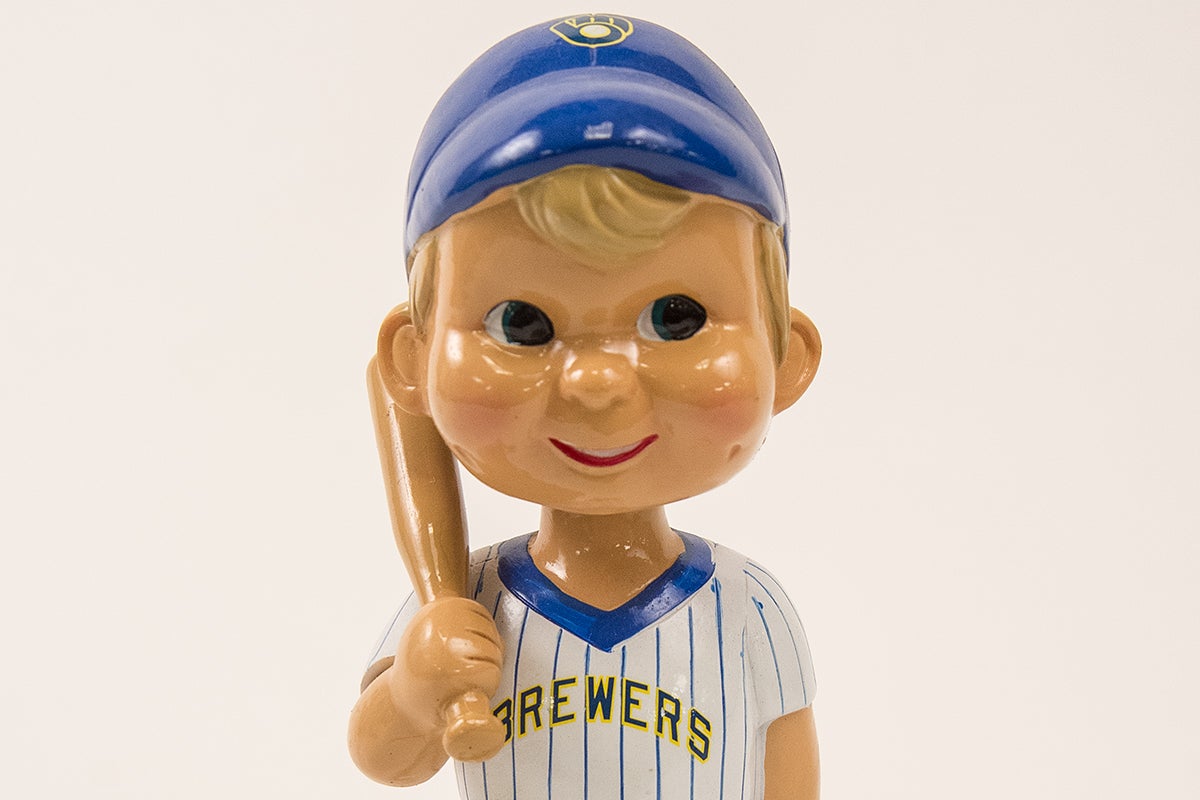 Vintage Brewers bobblehead