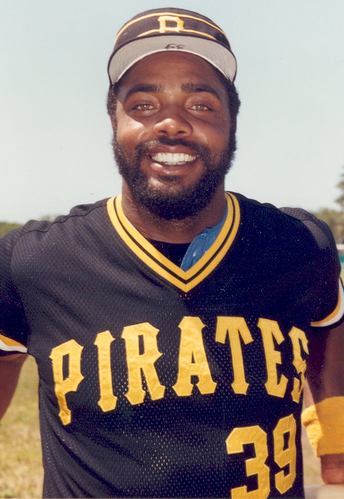 Portrait of Dave Parker in Pirates uniform