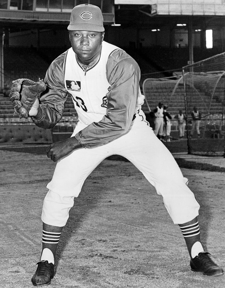 Juan Pizarro in Cleveland uniform