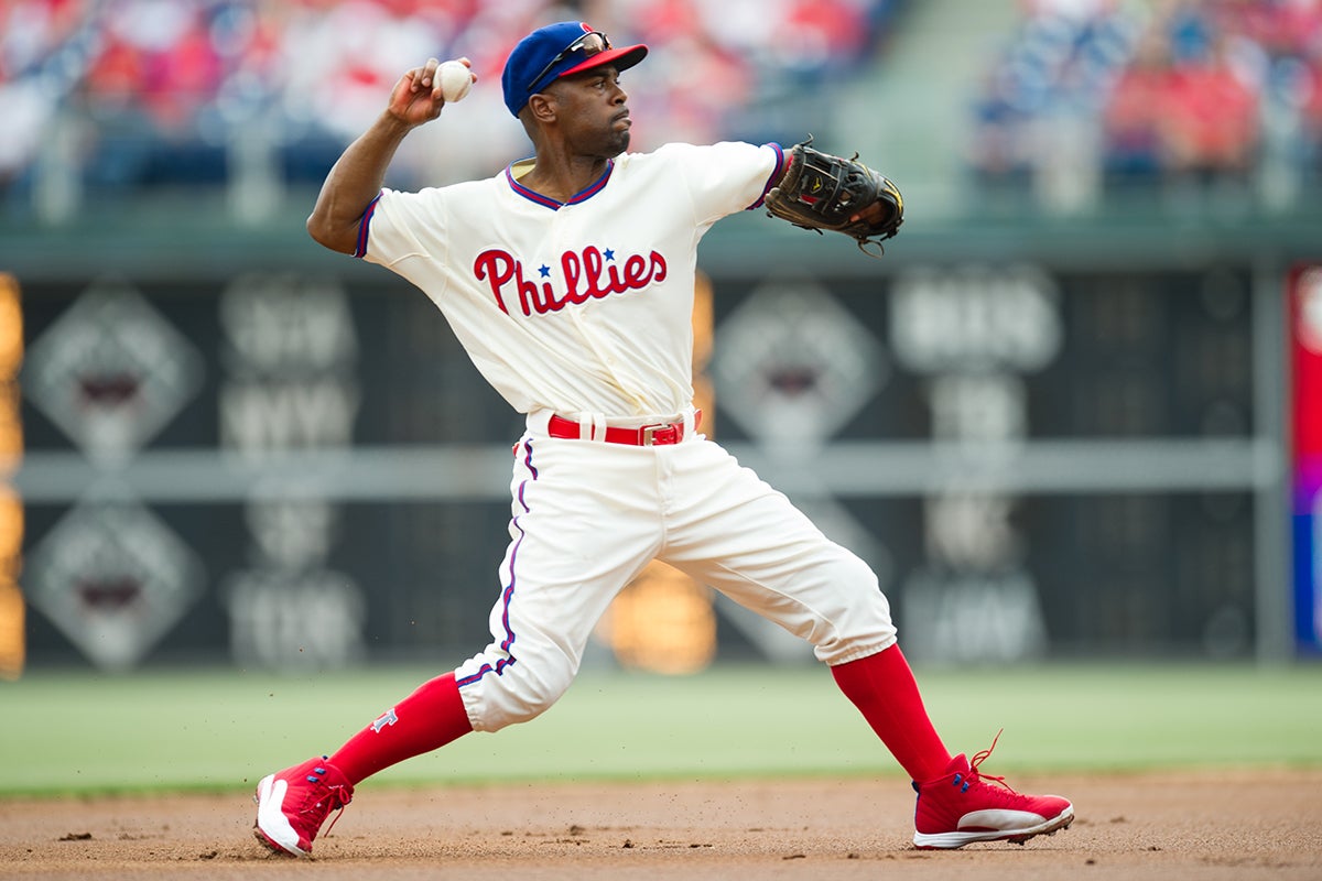 Jimmy Rollins in Phillies uniform