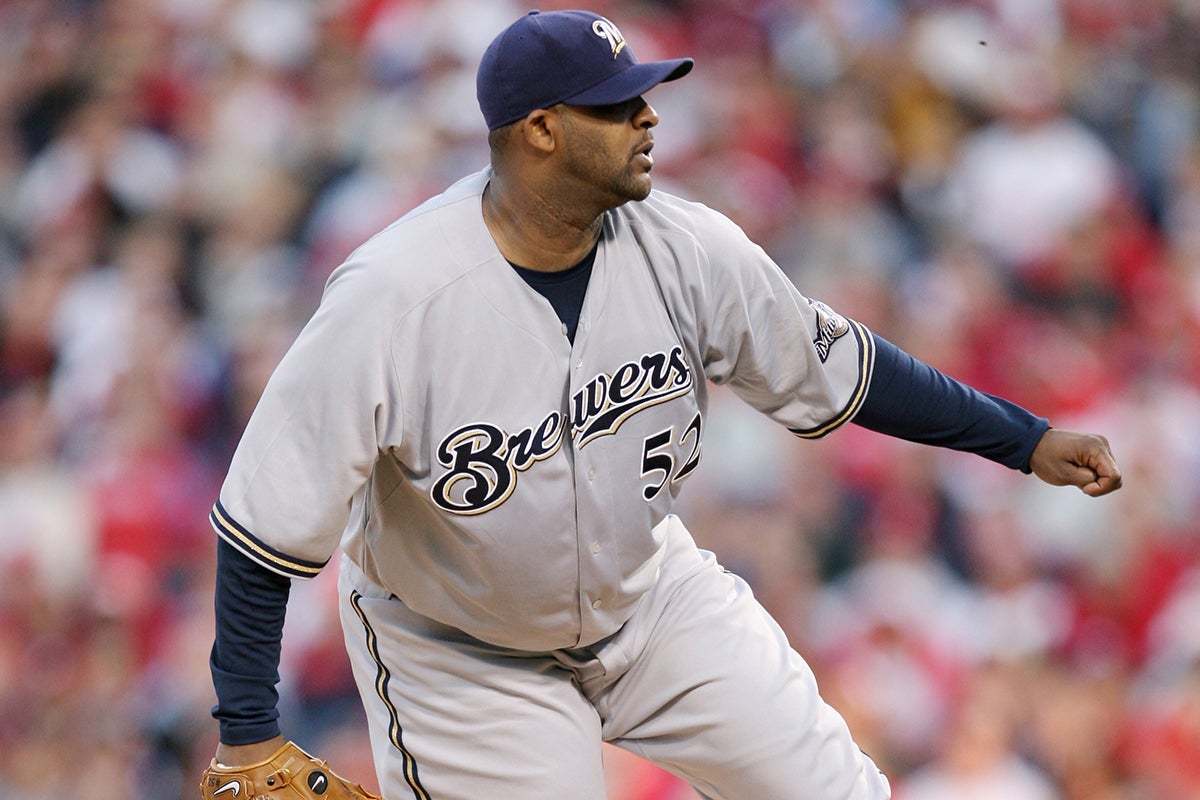CC Sabathia pitches for Brewers