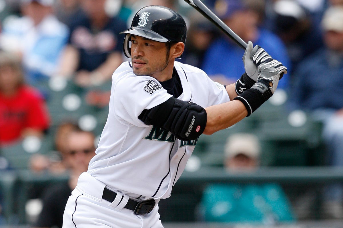 Ichiro Suzuki in Mariners uniform