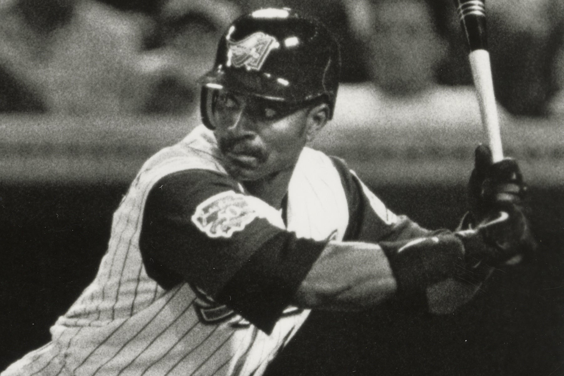Tony Phillips bats for Angels