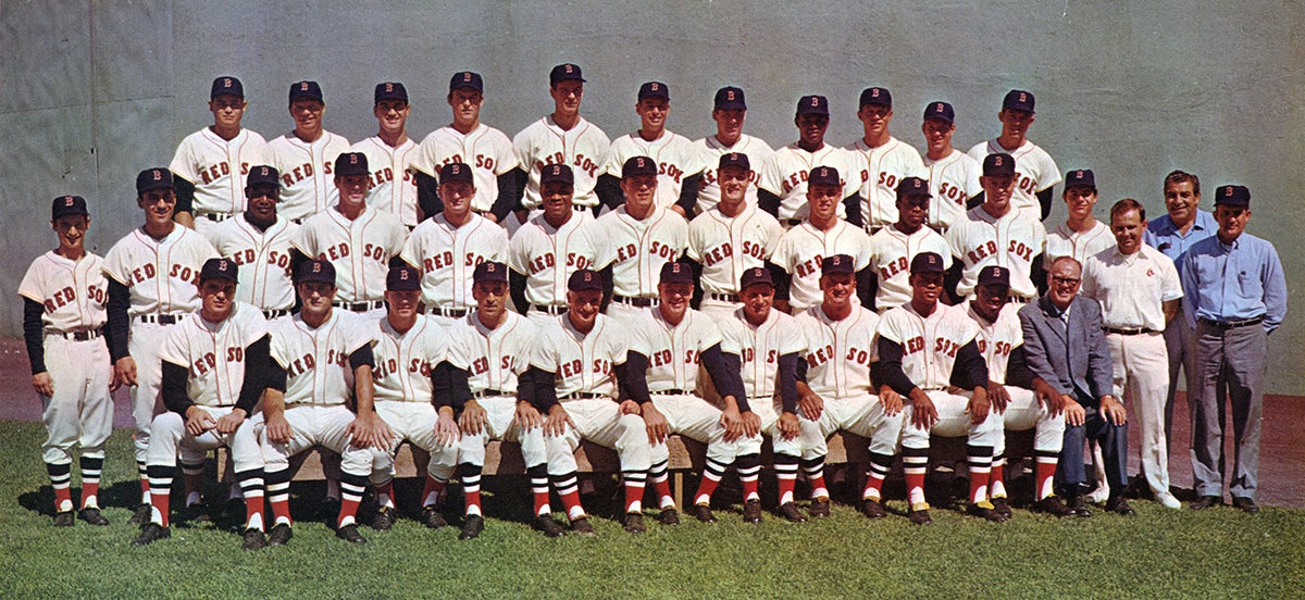 1967 Boston Red Sox team portrait