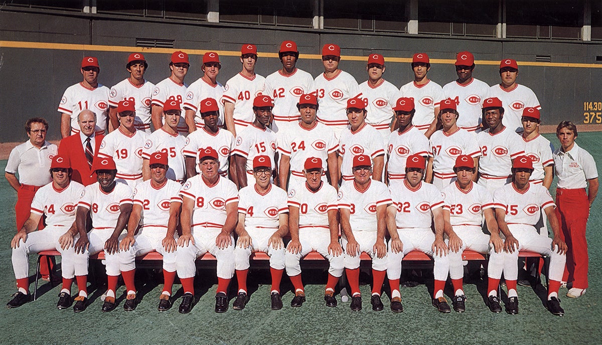 1976 Cincinnati Reds team portrait