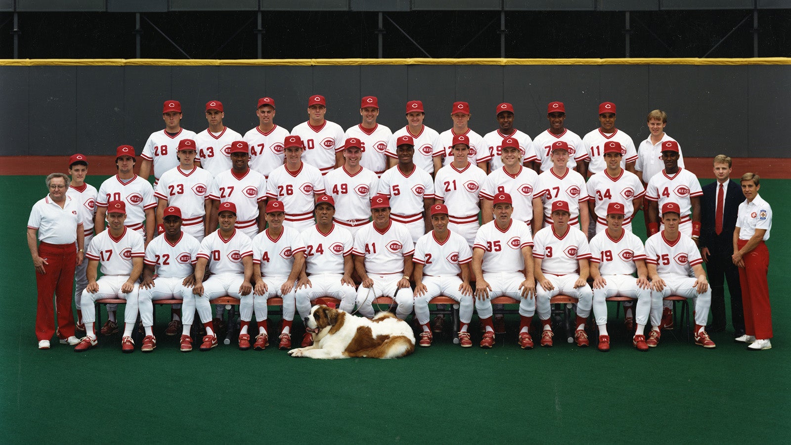 1990 Cincinnati Reds team photo