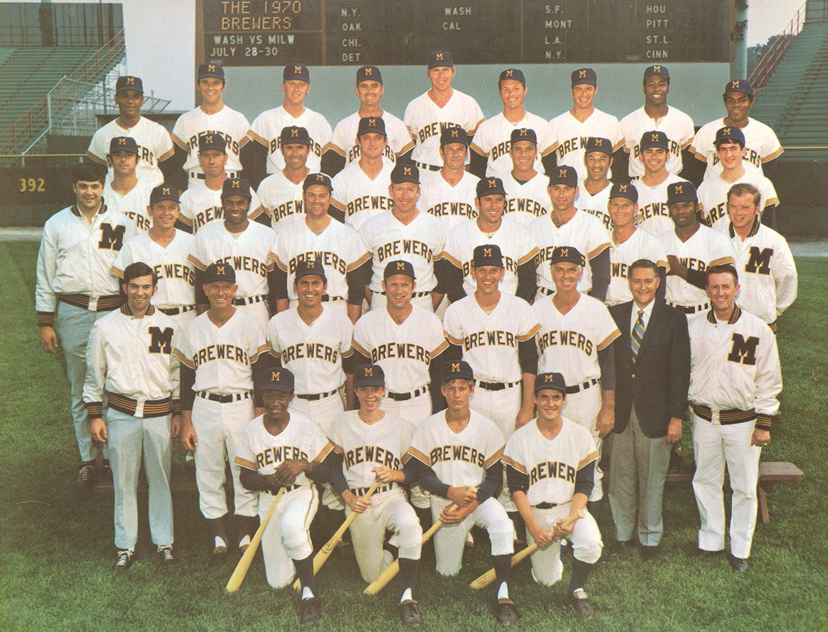 1970 Milwaukee Brewers team portrait